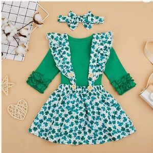 New St. Patricks Day Outfit size 12-18/ 80